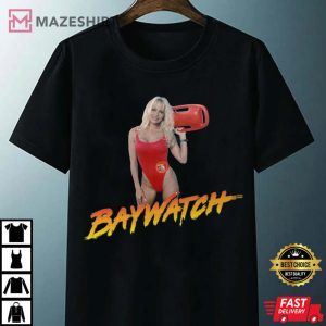 Sexy Pamela Anderson Baywatch Movie T Shirt 4