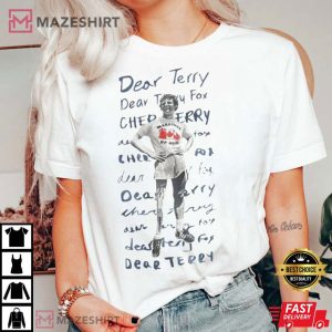 Ryan Reynolds Dear Terry Fox Run T Shirt 3