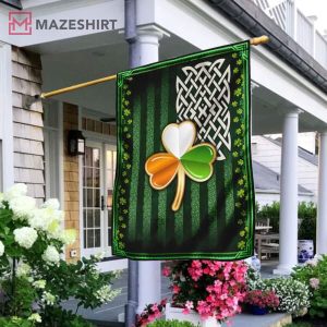 St Patrick’s Day Big Green Sharmrock Decor Garden Flag