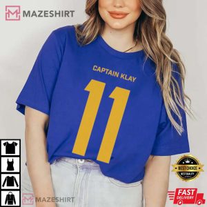Golden State Warriors Captain Klay 11 T Shirt 2