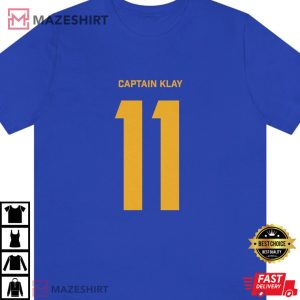 Golden State Warriors Captain Klay 11 T Shirt 3