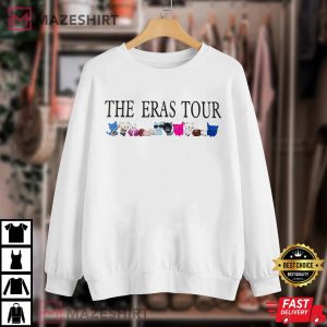 Swiftie The Eras Tour 2023 Collection Cat T Shirt 4