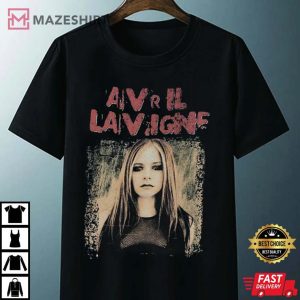 Avril Lavigne Bones 2004 Eyes Y2K Tour T Shirt 2