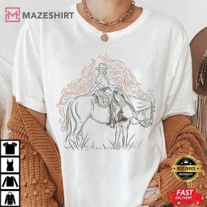 Bridle Horse T Shirt 1