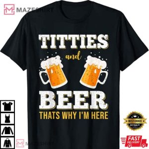 Titties And Beer Drinking Oktoberfest Gifts T Shirt 3
