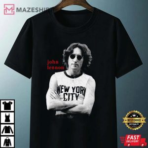 John Lennon New York City Vintage T Shirt 2
