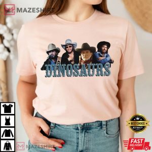 Dinosaurs Country Legends Country Music Best T Shirt 2