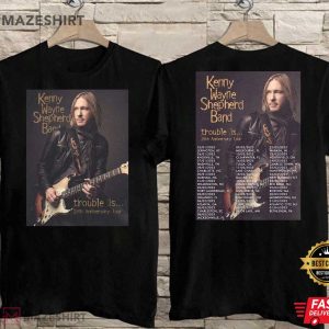 Kenny Wayne Shepherd Band Trouble Is 25th Anniversary Tour 2023 T Shirt 1