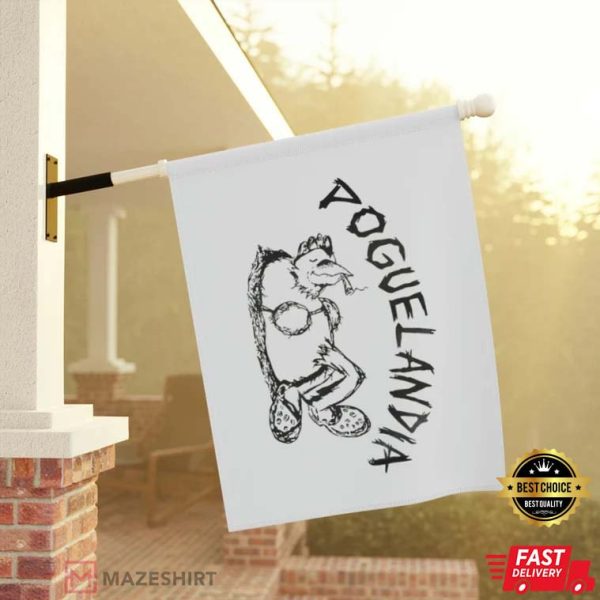 Poguelandia Outer Bank Flag - Mazeshirt