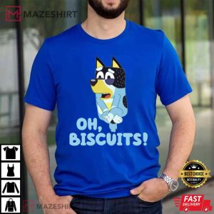 Oh Biscuits Bluey T Shirt 1