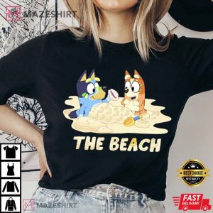 Summer Fun With Bluey The Beach T Shirt 1
