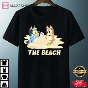 Summer Fun With Bluey The Beach T Shirt 4