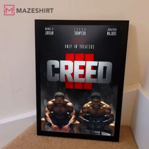 Creed III Michael B. Jordan 2023 Movie Poster