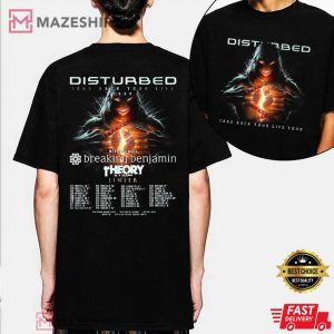 Disturbed Band Take Back Your Life Tour T Shirt 1