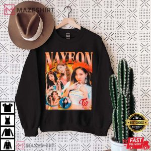 Twice Nayeon Retro Bootleg Merch T Shirt 1