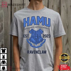 Hamu Hogwarts AM University Ravenclaw Est 2023 T Shirt 3