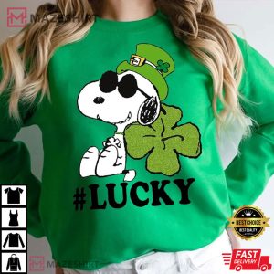 Peanuts Lucky St Patricks Day T Shirt 2