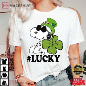 Peanuts Lucky St Patricks Day T Shirt 4