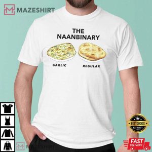 The Naanbinary Garlic Regular T Shirt 2