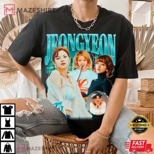 Twice Jeongyeon Retro Shirt Kpop Gift For Fan T Shirt 2