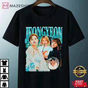 Twice Jeongyeon Retro Shirt Kpop Gift For Fan T Shirt 3