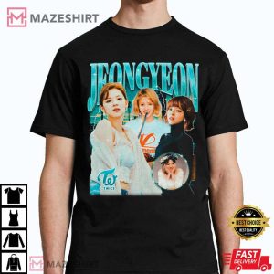 Twice Jeongyeon Retro Shirt Kpop Gift For Fan T Shirt 4