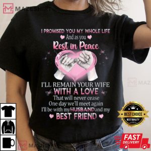 I Have An Amazing One Up In Heaven My Husband Still Missed T Shirt 1 1