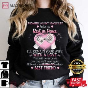 I Have An Amazing One Up In Heaven My Husband Still Missed T Shirt 3 1