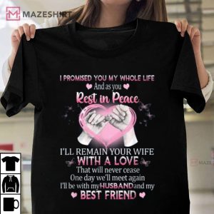 I Have An Amazing One Up In Heaven My Husband Still Missed T Shirt 4 1