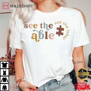 Autism Awareness Special Education Teacher T Shirt 3