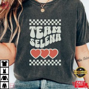 Team Selena Gomez Comfort Colors T Shirt 1