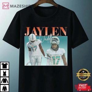 Jaylen Waddle Miami Dolphins Football Fan T Shirt 4