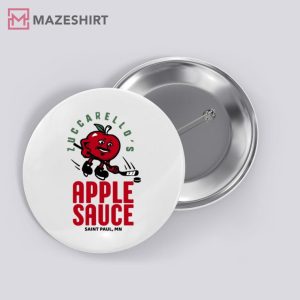 Zuccarello’s Applesauce Assist Record Minnesota Wild Hockey Pin Button