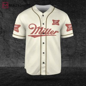 Miller High Life Gift For Him Baseball Jersey 2