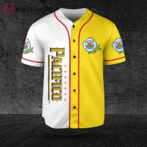 Pacifico Cerveza Beer Lover Baseball Jersey 2