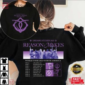 Dreamcatcher Reason Makes Tour 2023 KPOP Merch T Shirt 1