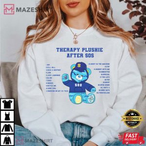 Therapy Plushie After Sos SZA T Shirt 3