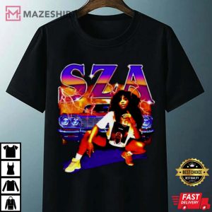SZA Rap Vintage Merch T Shirt 4