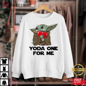 Baby Yoda One For Me T Shirt 1