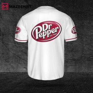 Dr.Pepper White Beer Lovers Baseball Jersey 3