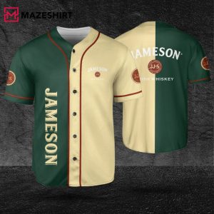 Jameson Irish Whiskey 2 Color Baseball Jersey 1