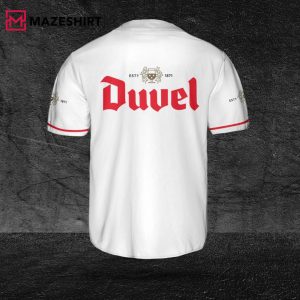 Duvel Beer Beer Lovers Baseball Jersey 3