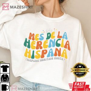 Hispanic Heritage Month Gift For Teacher T Shirt 3