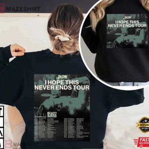 JXDN I Hope This Never Ends Tour 2023 Fan Gift T Shirt 2