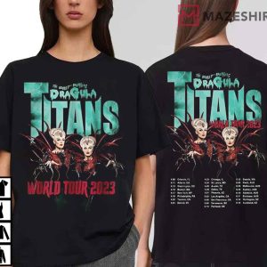 Boulet Brothers Dragula Titans World Tour 2023 Merch T Shirt 1