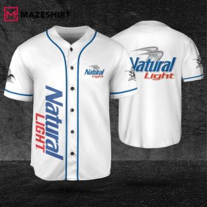 Natural Light Beer Lovers Baseball Jersey 1