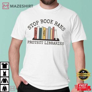 Stop Book Im With the Banned T Shirt 2