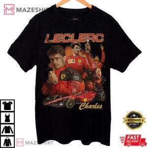 Charles Leclerc Driver Racing T Shirt 4