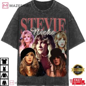 Stevie Nicks Rock And Roll Retro 90s T Shirt 2