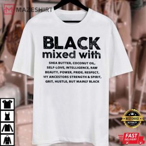 Black Woman Melanin Afrocentric Black Is Beautiful T Shirt 3